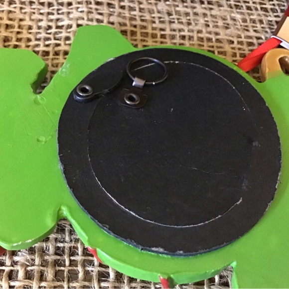 Cracker Barrel Full of Mischief cat picture frame ornament. NWT - Picture 5 of 6